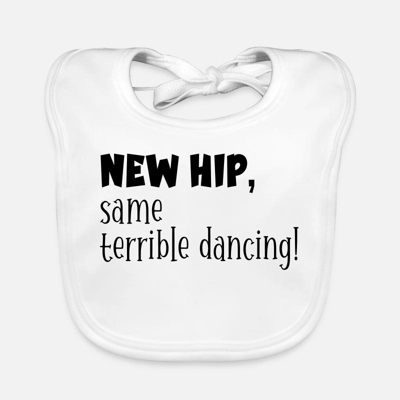 Hanches - Danse drôle Bavoir bio Bébé