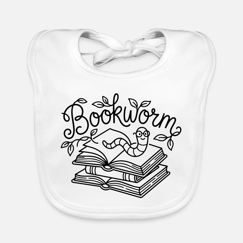 Bookworm Organic Baby Bibs
