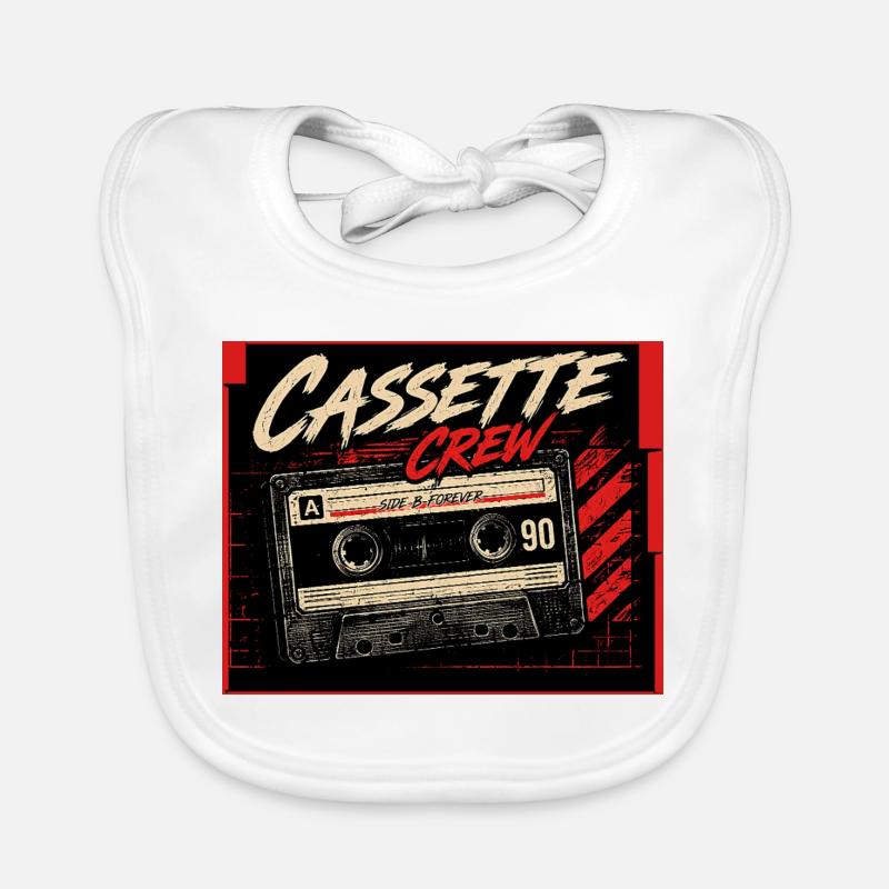 Cassette_Crew_ _Side_B_Vorever Organic Baby Bibs