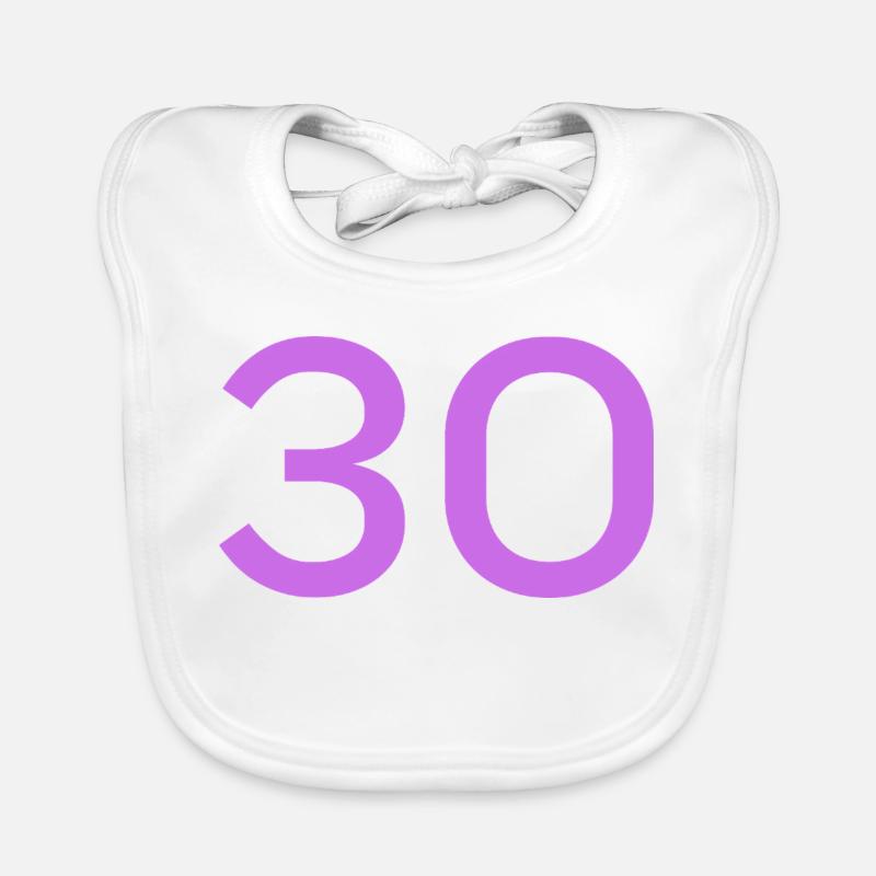 30 Organic Baby Bibs
