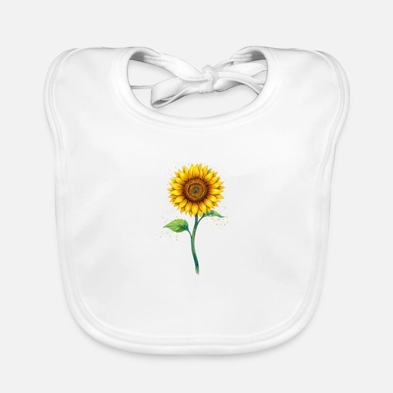 tournesol Bavoir bio Bébé