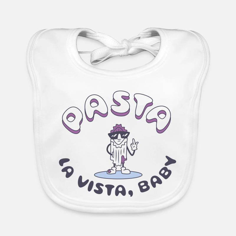 Astra Peace Icon Graphic Organic Baby Bibs
