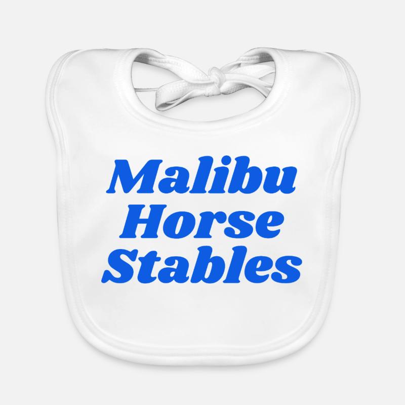 Écuries de Malibu Bavoir bio Bébé