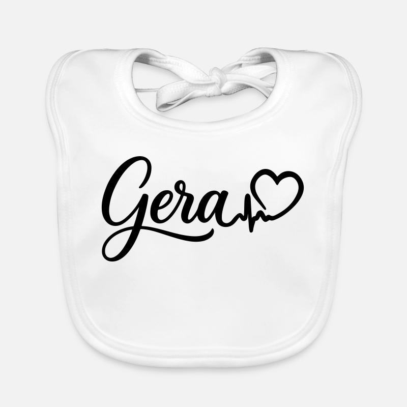 Gera Heartbeat Bavoir bio Bébé