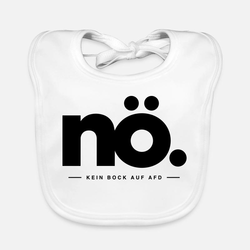 NÖ - Kein Bock auf AfD Baby Bio-Lätzchen