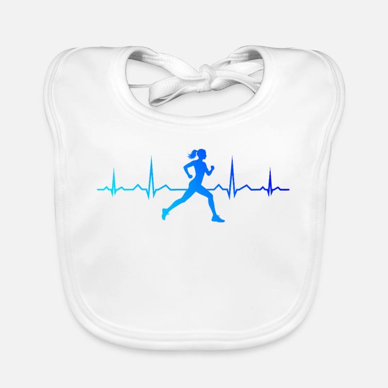 Geschenkidee für eine Running mit Running Baby Bio-Lätzchen