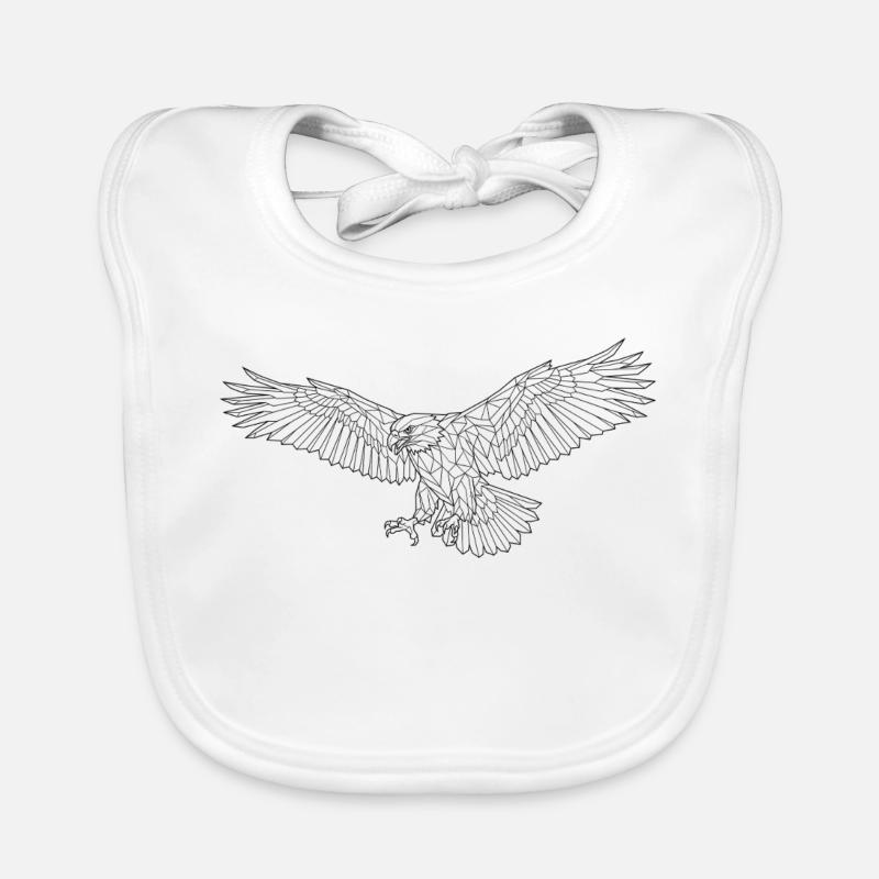 Aigle majestueux Bavoir bio Bébé