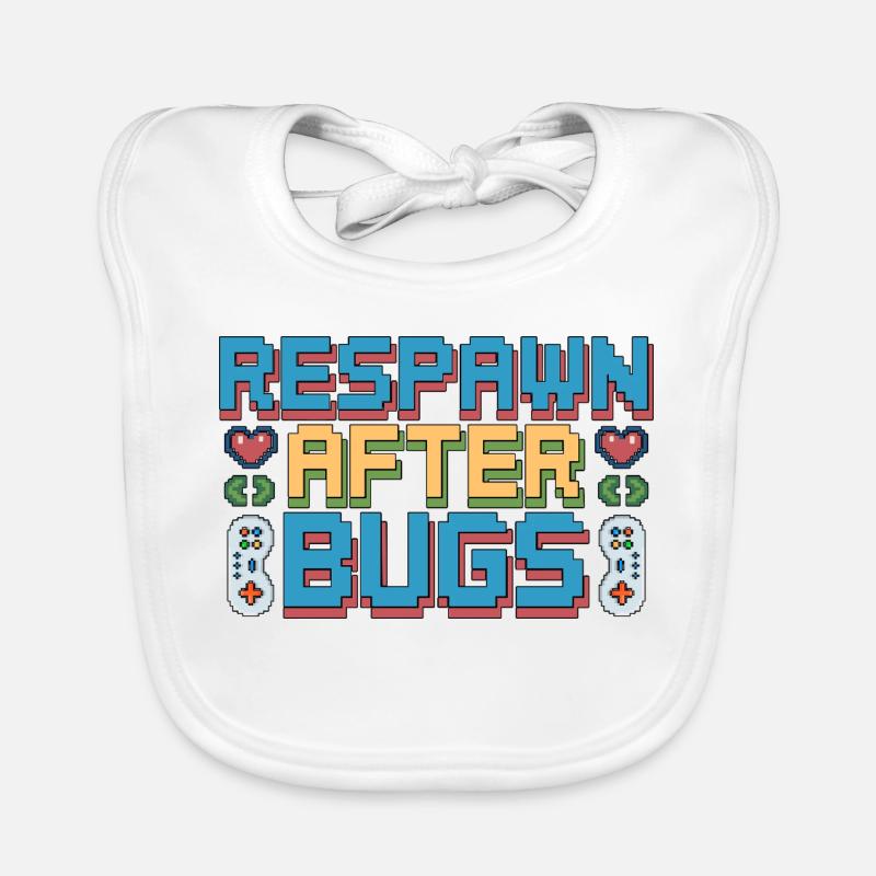Game Developer Respawn After Bugs Indie Developer Baby Bio-Lätzchen