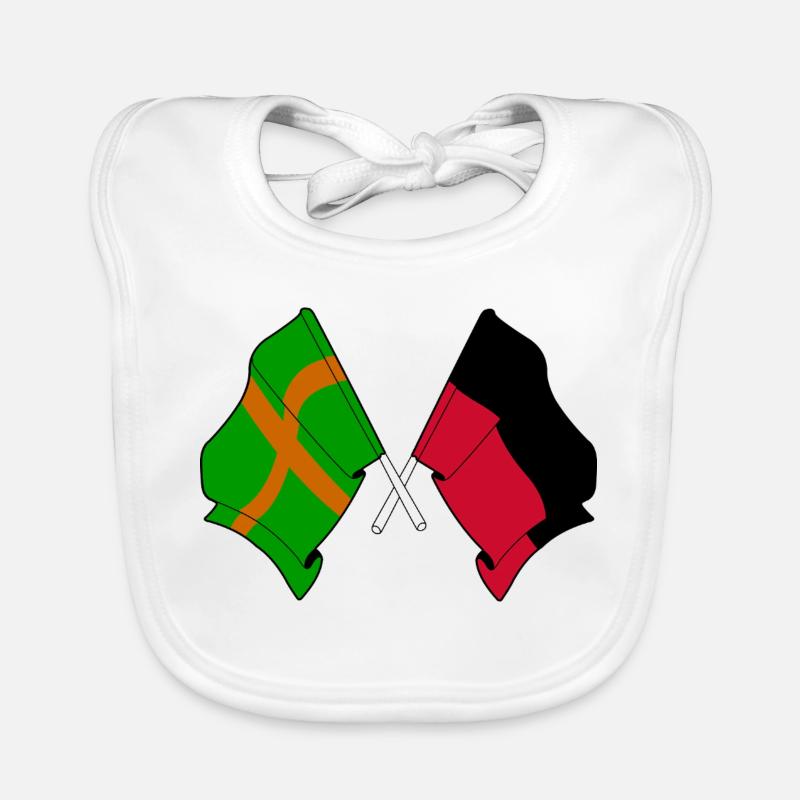 Drapeaux unis de Nimègue Bavoir bio Bébé