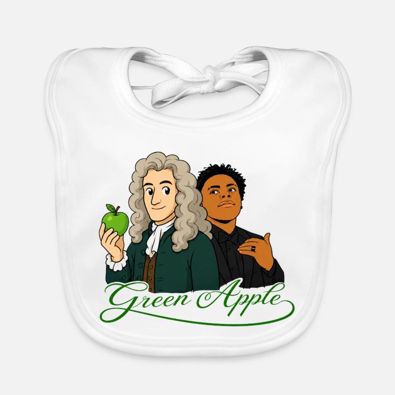 GREEN APPLE GREEN Organic Baby Bibs