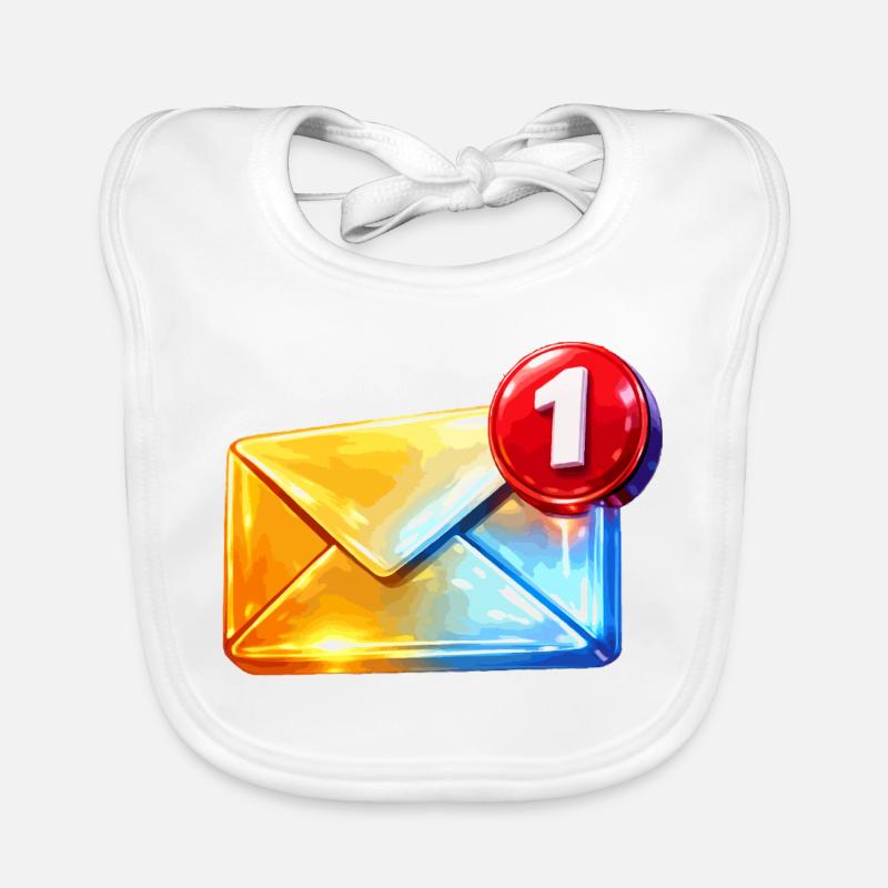 Erste Abzeichen-E-Mail Baby Bio-Lätzchen