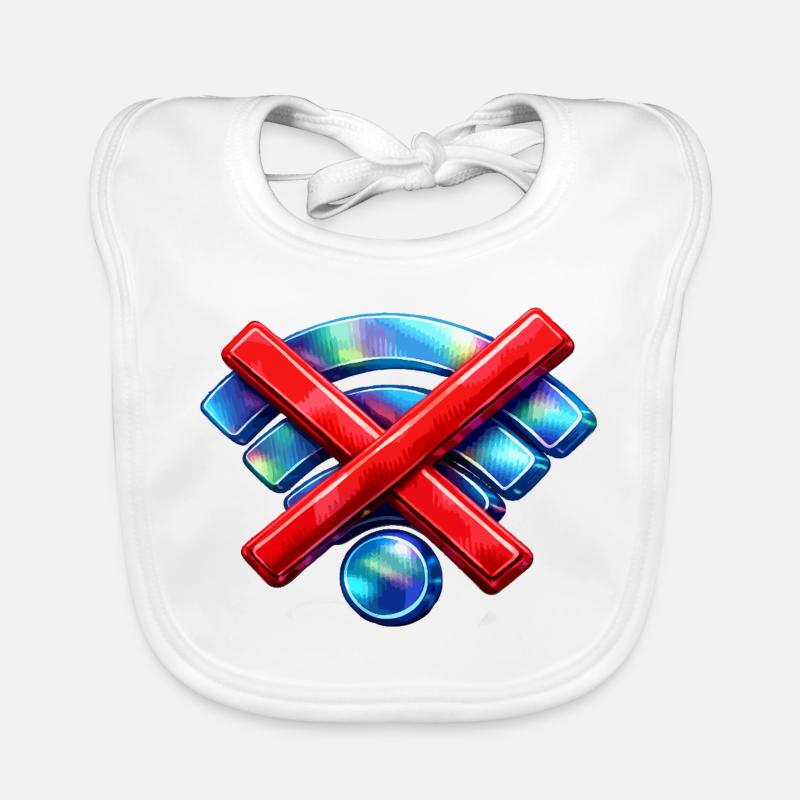 Pas de WIFI Bavoir bio Bébé