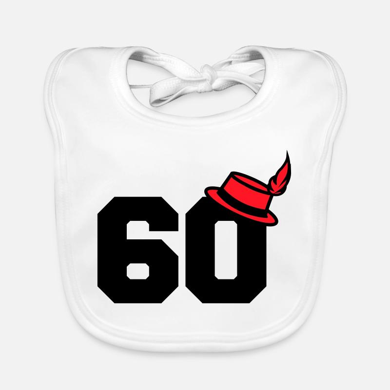 60 Organic Baby Bibs