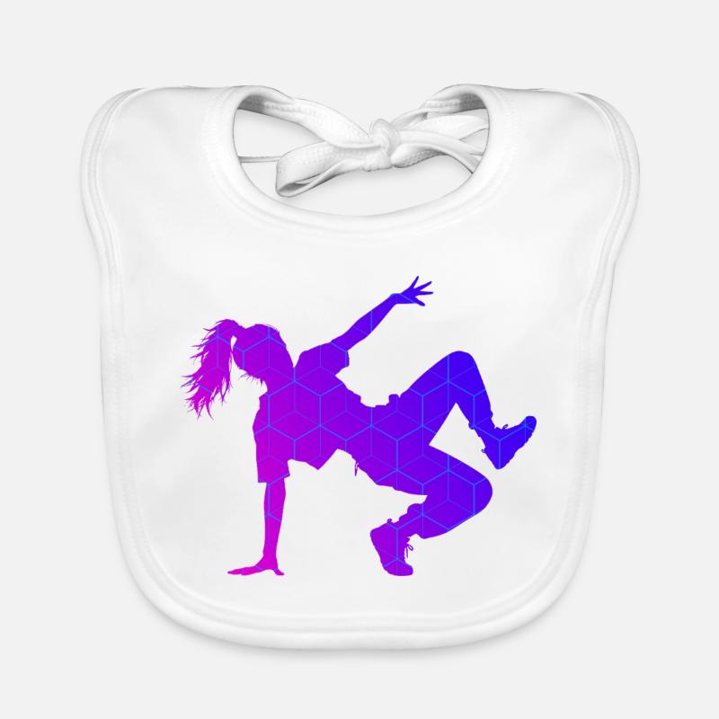 Idée de cadeau pour le breakdanceur avec breakdance Bavoir bio Bébé