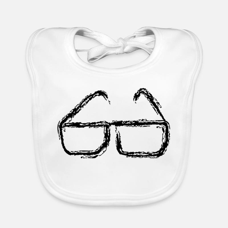 Brille  Baby Bio-Lätzchen