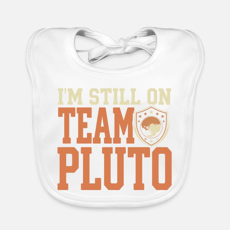 Pluto Justice for Pluto Never forget Pluto Organic Baby Bibs