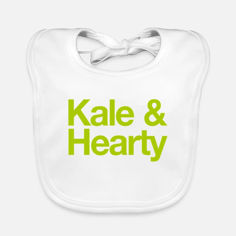 Chou kale et Joyeuse Légume Copieuse Bavoir bio Bébé