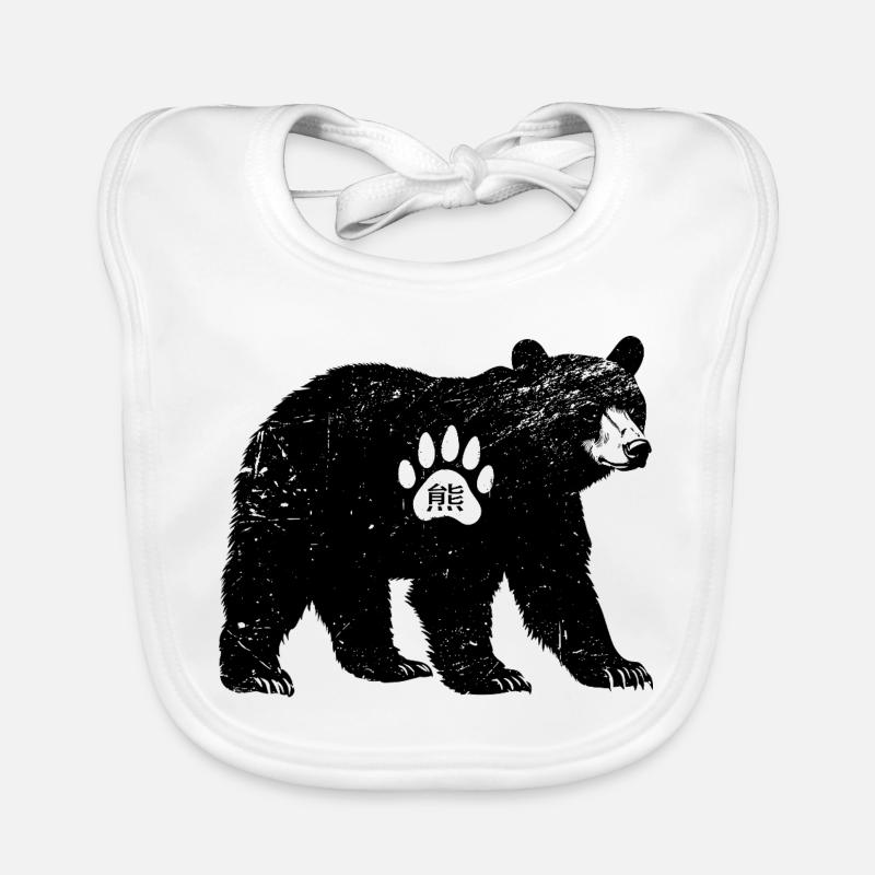 Ours Kumamon Bavoir bio Bébé
