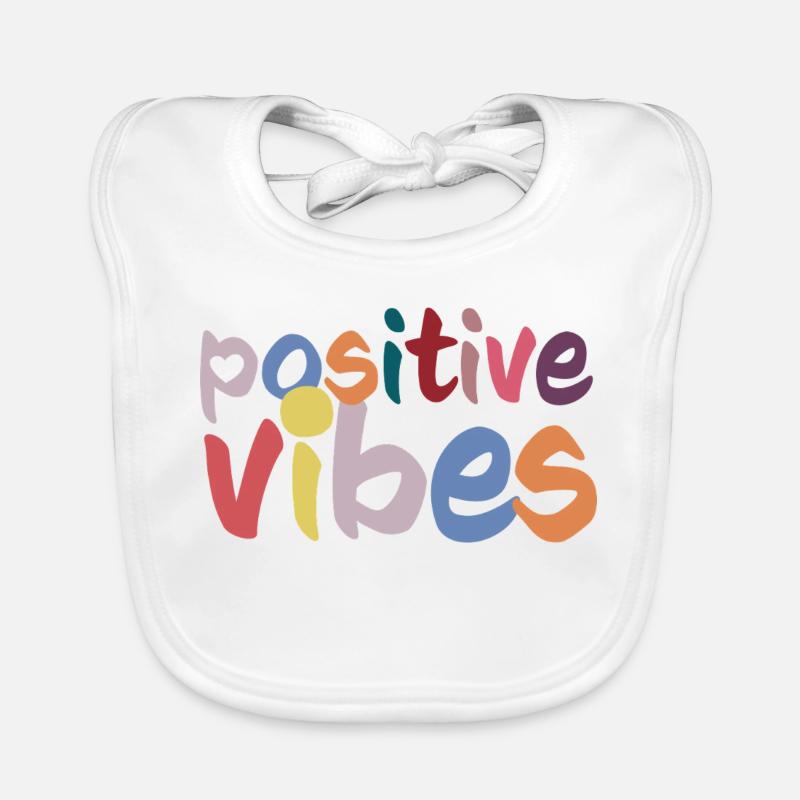 Ondes positives Bavoir bio Bébé