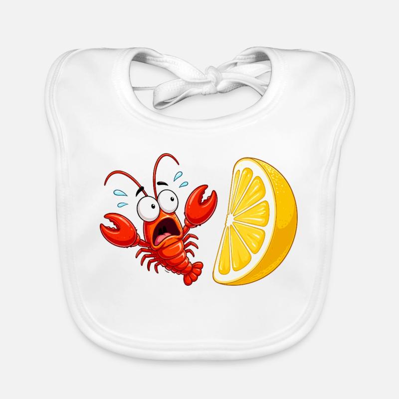 Spectacle de crabe agrume Bavoir bio Bébé