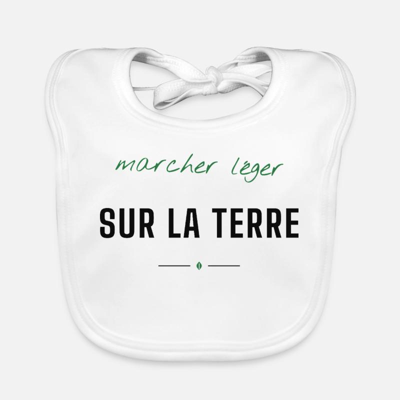 Marcher Léger Sur La Terre Bavoir bio Bébé