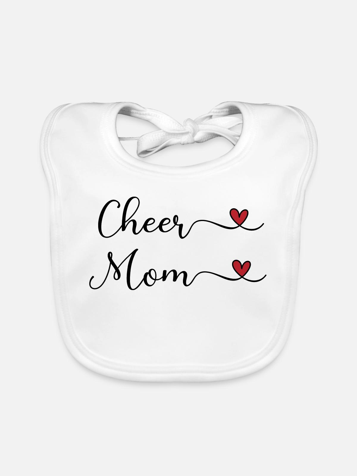 Prost Mama - Baby Bio-Lätzchen - Weiß - Vorne