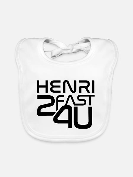 Henri - Baby Bio-Lätzchen - Weiß