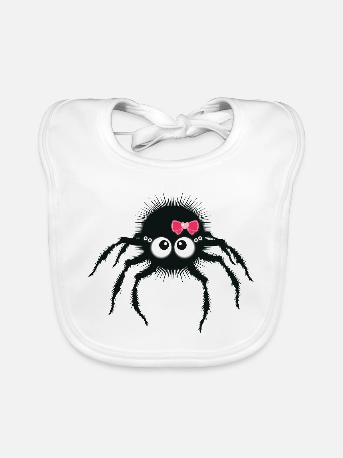 motiv_cuteS - Baby Bio-Lätzchen - Weiß - Vorne