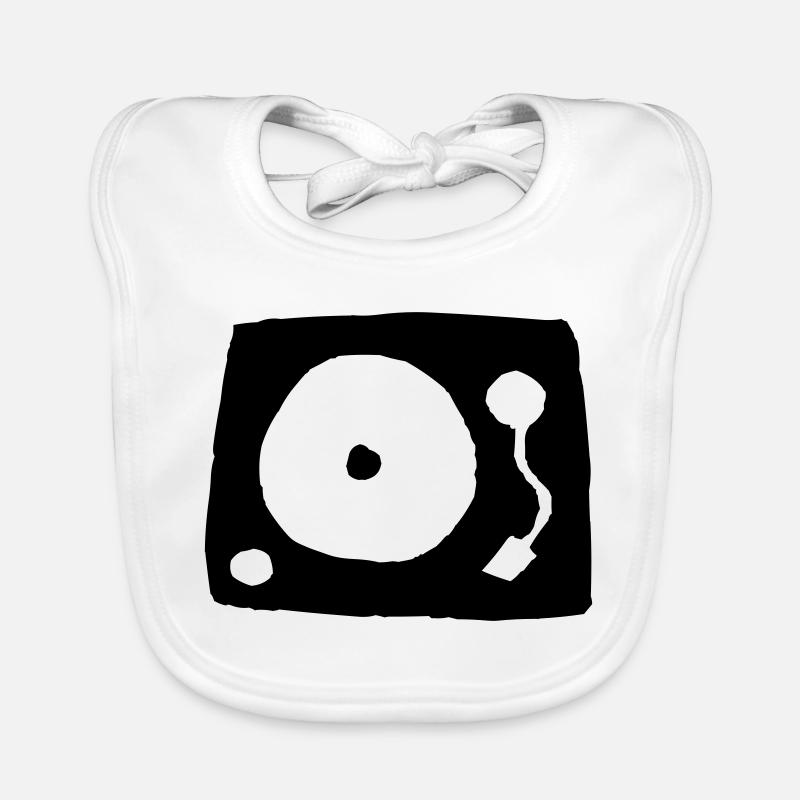 tourne-disque Bavoir bio Bébé