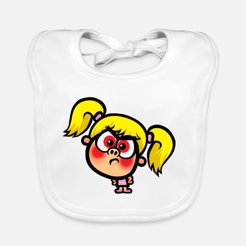 Wütend Stacey Baby Bio-Lätzchen