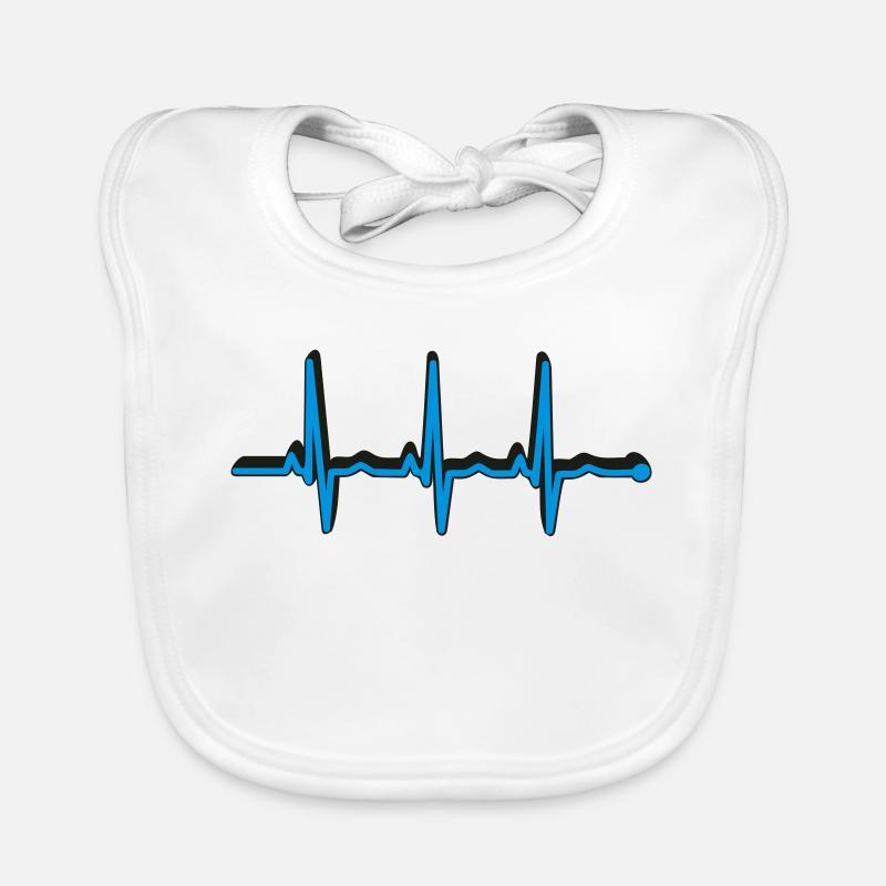 frequenz herzschlag Organic Baby Bibs