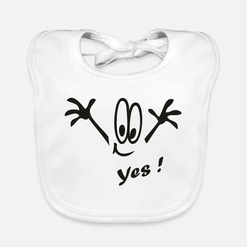 Yes ! Comic Baby Bio-Lätzchen