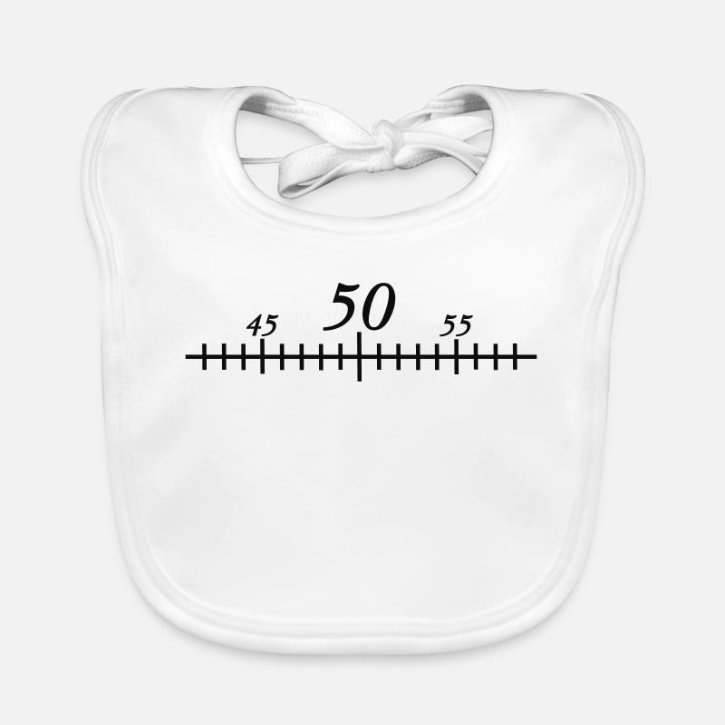 50 Anniversaire Bavoir bio Bébé