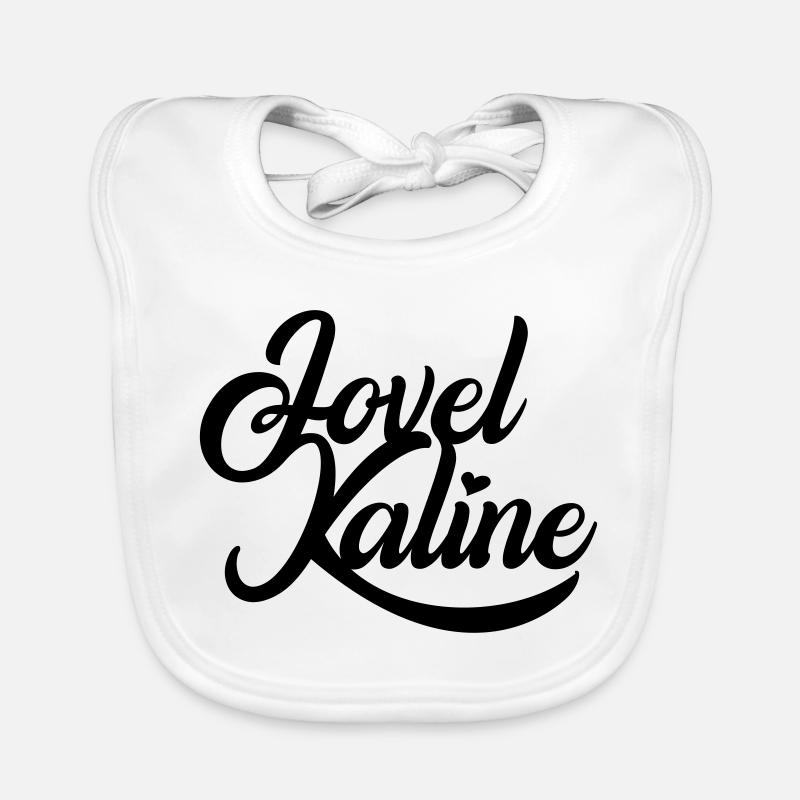 Jovel Kaline noir Bavoir bio Bébé
