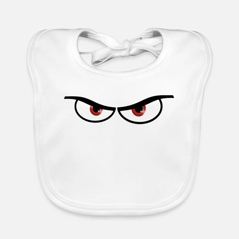 Evil eyes - gift idea Organic Baby Bibs