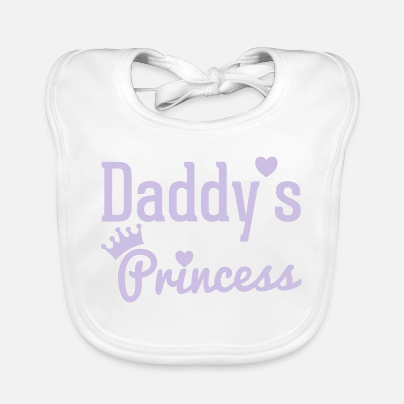 Daddy's Princess Organic Baby Bibs
