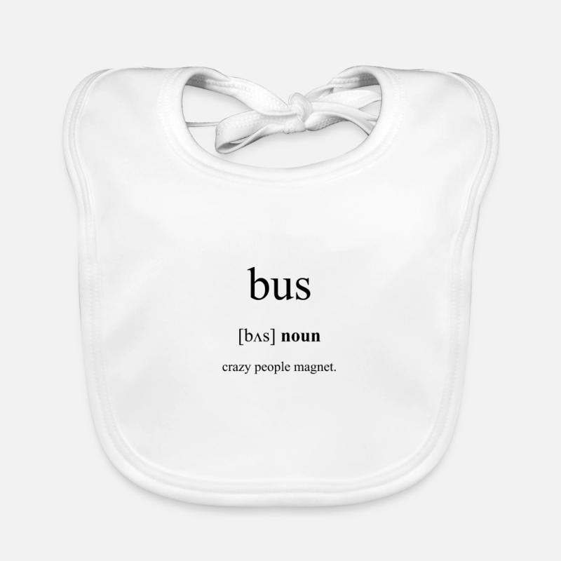 Bus Definition Dictionary Organic Baby Bibs