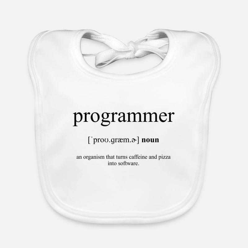 Programmer Definition Dictionary Organic Baby Bibs