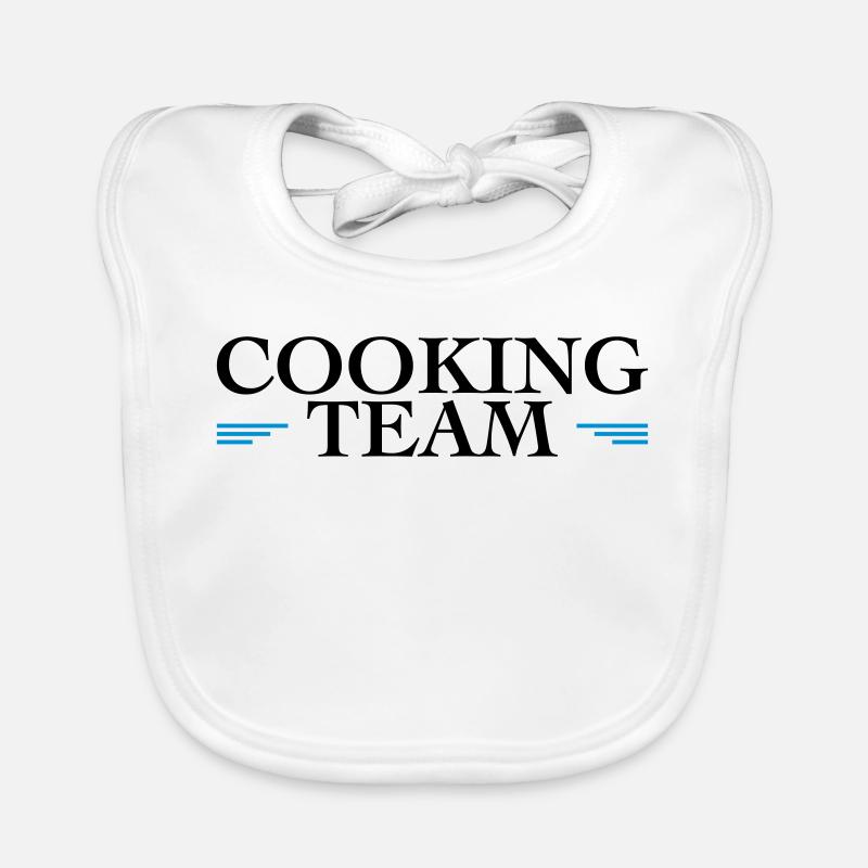 Équipe de cuisine Bavoir bio Bébé