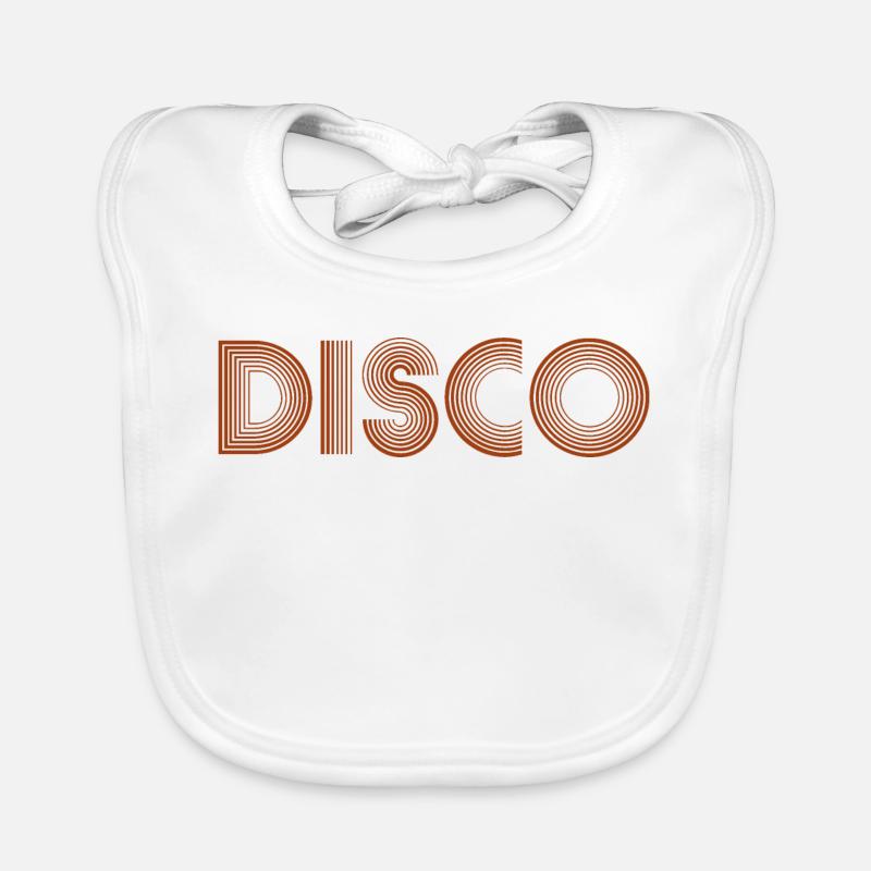 DISCO Boule disco dansante Bavoir bio Bébé