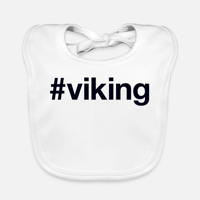 VIKING Hashtag Organic Baby Bibs