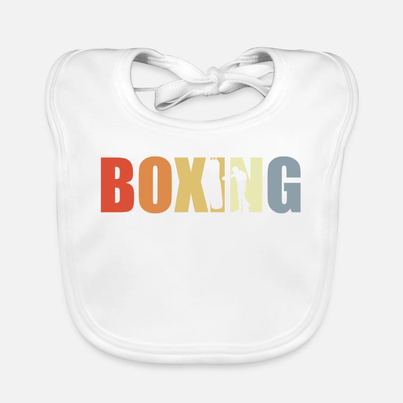 Boxe Vintage Look Bavoir bio Bébé