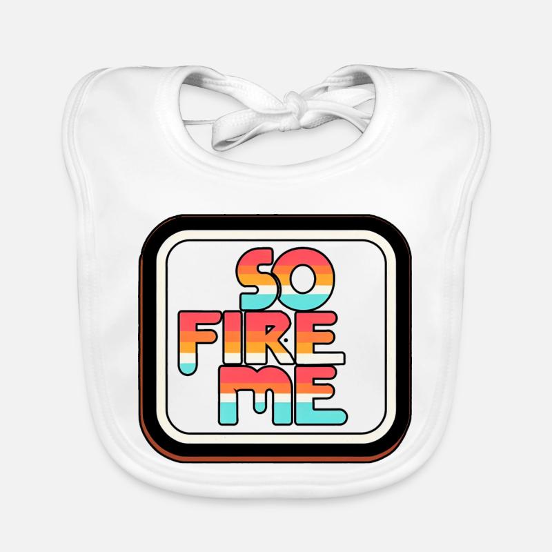 So Fire Me 14 Baby Bio-Lätzchen