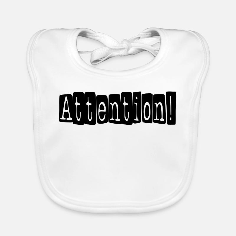 attention Organic Baby Bibs