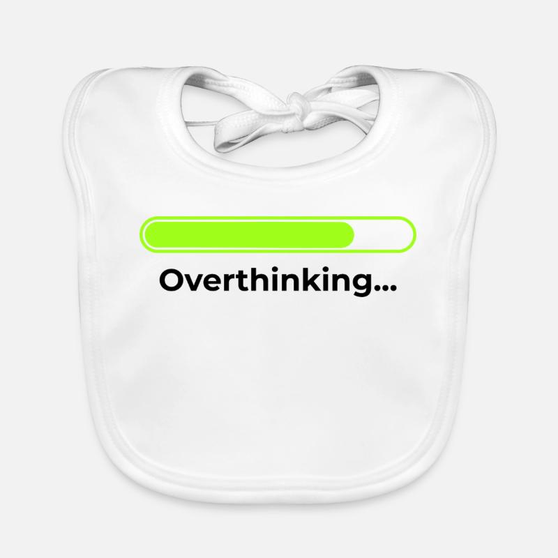 Overthinking Baby Bio-Lätzchen