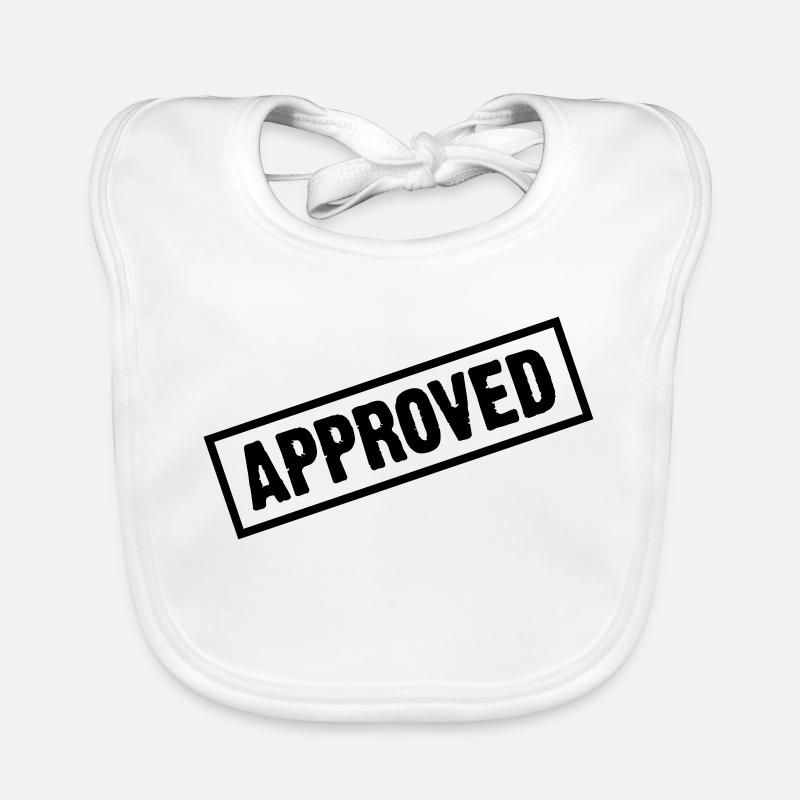 Approuvé! Bavoir bio Bébé