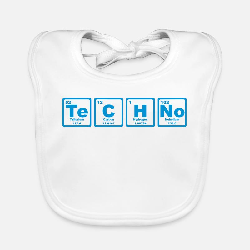 TECHNO PERIODENSYSTEM Baby Bio-Lätzchen