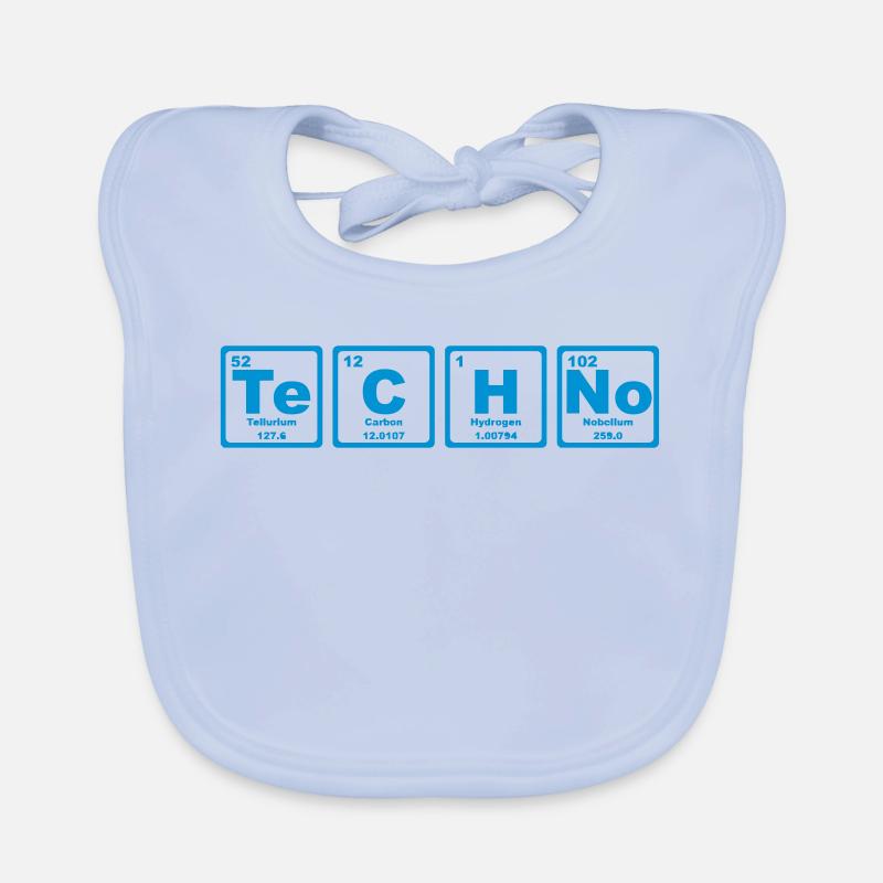 TECHNO PERIODENSYSTEM Baby Bio-Lätzchen