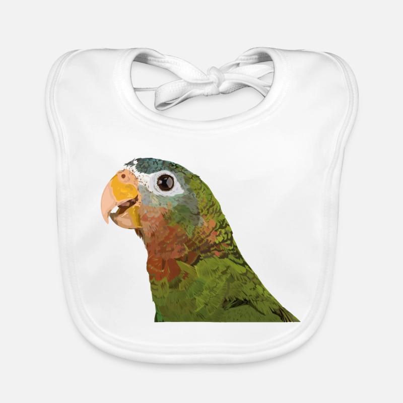 Amazonas mit gelber Rechnung Baby Bio-Lätzchen