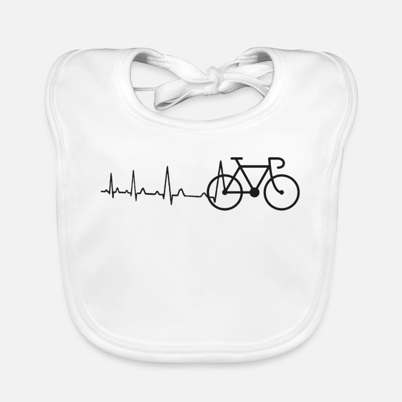 Bici da strada Heartbeat Bavaglino ecologico per neonato